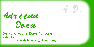 adrienn dorn business card